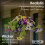 Oypla Oypla Artificial Garden Hanging Wicker Basket with Multicoloured Flowers 5