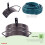 Oypla Oypla Heavy Duty Wall Mounted Garden Hose Pipe Hanger Storage Hook 2