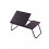 Oypla Oypla Black Portable Folding Laptop Notebook Computer Table Desk Stand 8
