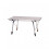 Oypla Oypla 3ft Adjustable Portable Folding Outdoor Aluminium Camping Table 5