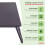 Oypla Oypla Black Portable Folding Laptop Notebook Computer Table Desk Stand 18