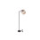Oypla Oypla Black Floor Standing Lamp Reading Light with Linen Fabric Lampshade 6