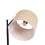 Oypla Oypla Black Floor Standing Lamp Reading Light with Linen Fabric Lampshade 4