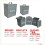 Oypla Oypla 5 Piece Grey Kitchen Canister Storage Tin Set Bread Biscuits Tea Sugar Coffee 4