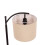 Oypla Oypla Black Floor Standing Lamp Reading Light with Linen Fabric Lampshade 10
