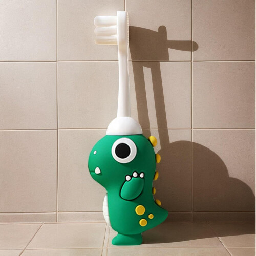 Dinosaur Kids Toothbrush, Soft Bristles, Dinosaur Themed, 1 pc 2