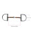 DRing Snaffle Bit  Mouth Bit with Copper  Single Joint Horse Bit DRing Snaffle for Training Racing Control 4