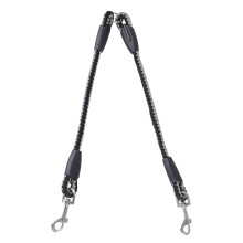 Double Leads for Dogs, Adjustable Dog Lead for 2 Dogs, No Tangle, Double Lead with 360 Rotating Hook Color 1
