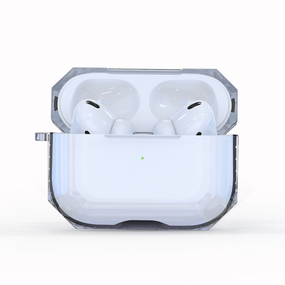 Shockproof Case For Airpods Pro, Transparent Tpu Protective Cover With Wireless Charging For 2Nd/1St Generation, Lightweight And Small, Includes Anti 9012494487862