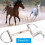 Professional horse bit, Dring snaffle, solid material singlejoint, lightweight copper roller snaffle. 4