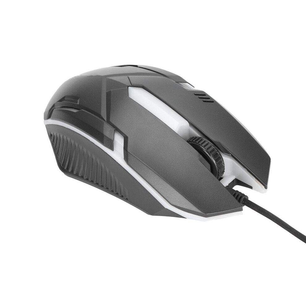 Rgb Backlight Usb Mouse M3 Ergonomic Design For Gamers Black 6941377975536