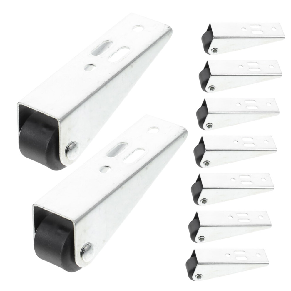 Sliding Door Pulleys Kit 12Pcs Door Wheel Rollers, Nylon Wheels, Silent Movement For Cabinet Doors And Sliding Doors 9365049758444
