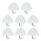 3/6/8Pcs Microfiber Mops Cleaner Pad Mopping Cloth-8pcs 1