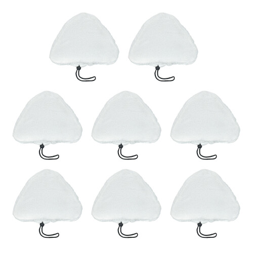 3/6/8Pcs Microfiber Mops Cleaner Pad Mopping Cloth-8pcs