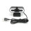 Webcam para streaming com luz circular, webcam USB para computador com microfones duplos com redução de ruído e tripé, câmera profissional Full 1