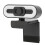 Webcam para streaming com luz circular, webcam USB para computador com microfones duplos com redução de ruído e tripé, câmera profissional Full 6