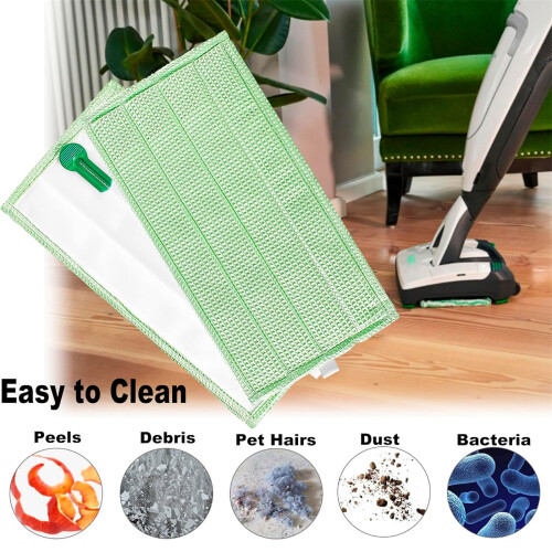 6Pcs Microfiber Mop For  SP600 Mop Head Replacement Mop 1