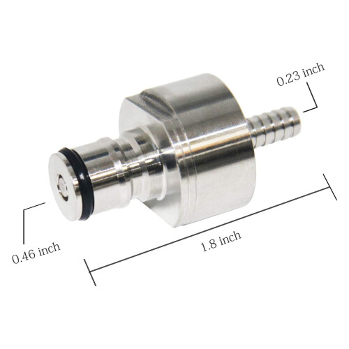 Ball Lock Carbonation Cap Hook Pourer Hygienic Beverage 2