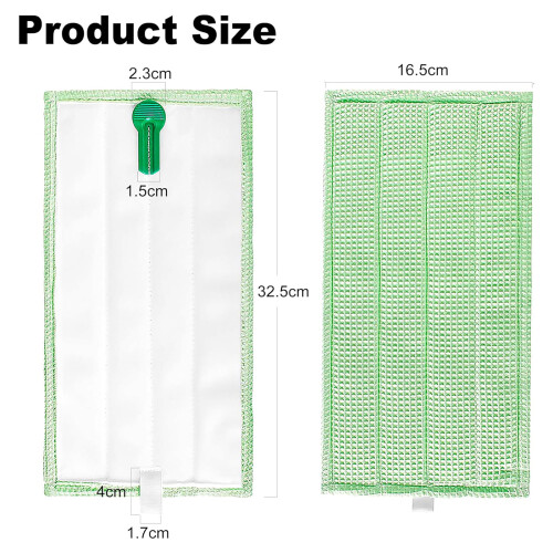 Microfibre Floor Mop Cloth Pad Replacement for  SP600 Mop Refill 2