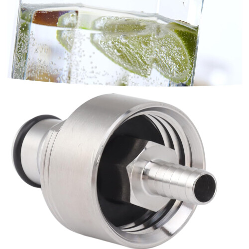 Ball Lock Carbonation Cap Hook Pourer Hygienic Beverage 1