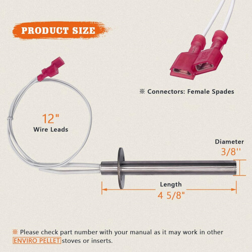 Efficient Igniter Replacement Part Ignitor Hot Rod Anti-rust 2