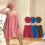 Ensemble jupe de bain et bonnet de séchage-rouge brique 80 210cm 4