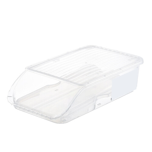 Transparentes Auto-Roll-Ei-Organizer Stapelbare Kunststoff-Ei-Aufbewahrungsbox 2