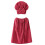 Ensemble jupe de bain réglable de grande-rouge brique 80 160cm 1