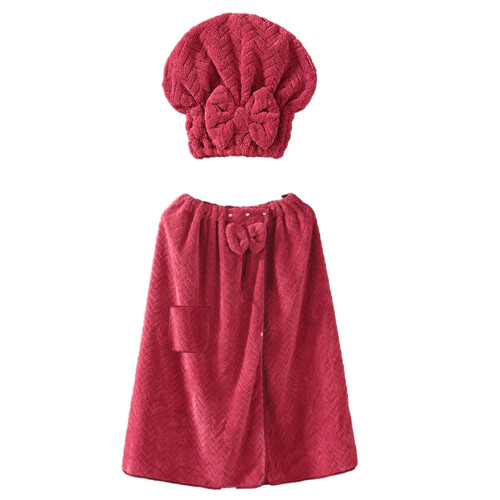Ensemble jupe de bain réglable de grande-rouge brique 80 160cm