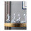 Plastic Figurine Abstract Thinker Miniature Sculpture-White 1 4