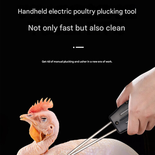 Multi Functional Handheld Feathered Remover USB Charged-Black 2