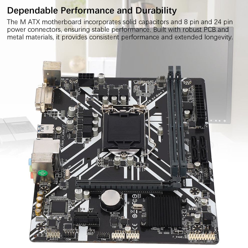 B360m D2vx Si Motherboard M Atx Ddr4x2 Dimm Pci E 7751901631727