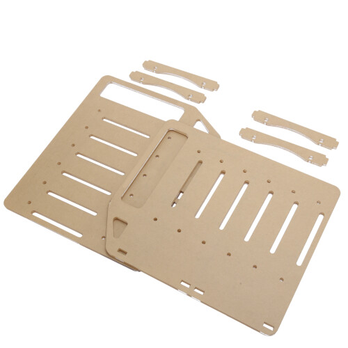 Desktop Computer Acrylic Bracket, Multi Function Rack, Non Metallic Material, For Easy Storage Solutions 1