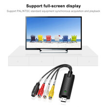 Video Collection Card Schwarz Tragbarer USB 2.0