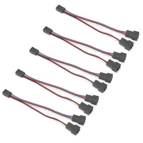 Διαχωριστής ανεμιστήρα ModFlex Sleeving, καλώδιο ψύξης CPU υπολογιστή με βελτιωμένη 2