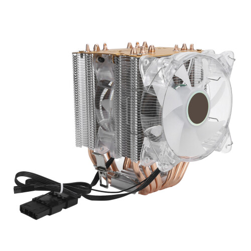Ψύκτρα CPU για αθόρυβη και ζωντανή εμπειρία RGB, ο σχεδιασμός Tower Side Flow εξασφαλίζει 2