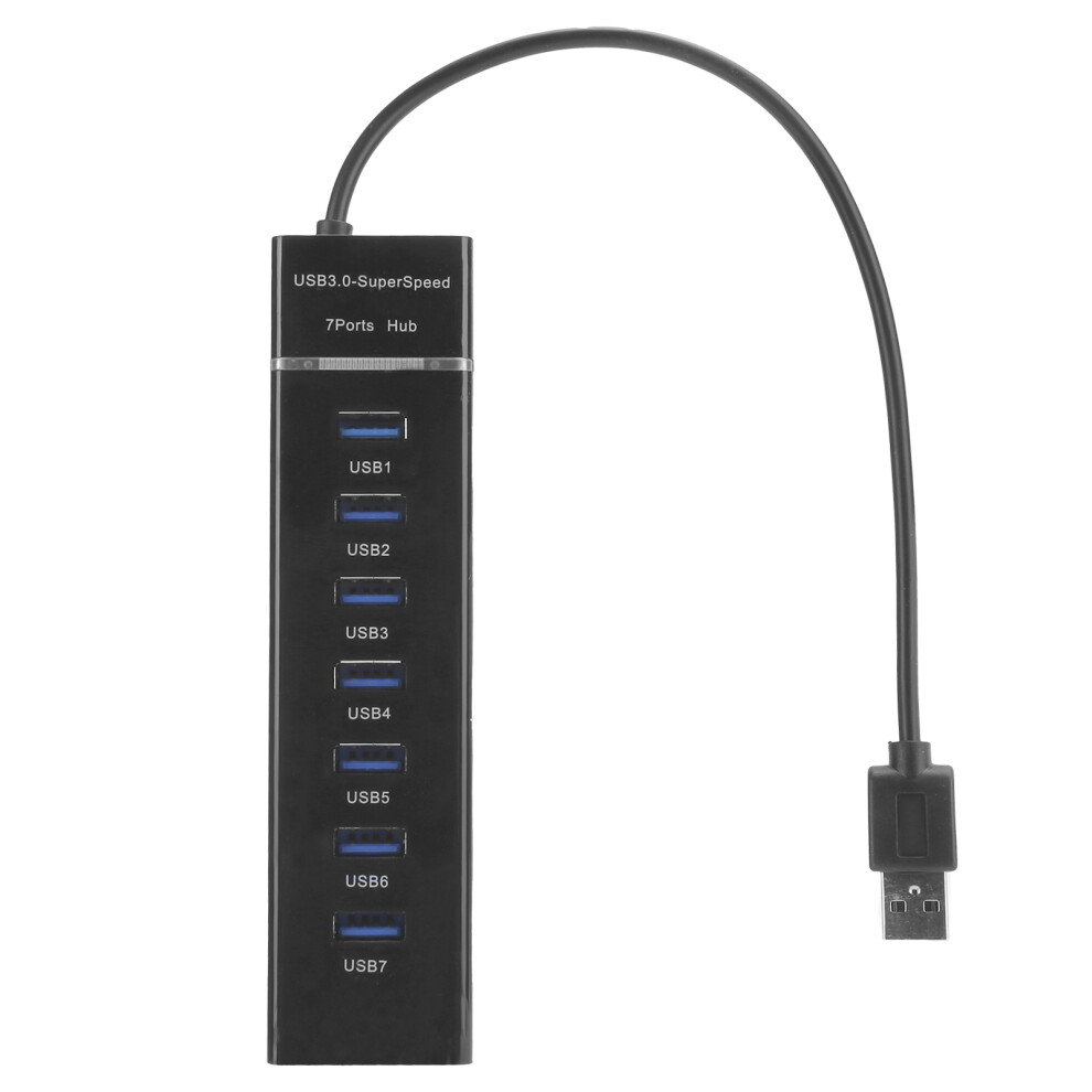 Usb 3.0 Hub 7Port Splitter Mit Blauer Led-Anzeige 7465065507865