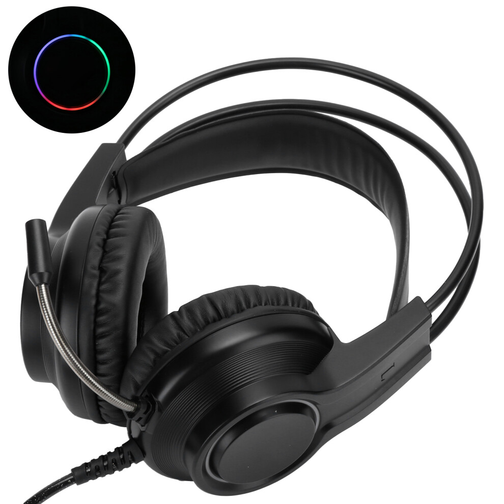 Gaming Headset H200 Wired 7.1 Surround Usb Headmounted Earphones Black 4061379395209