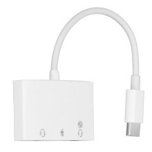 Amplificatore di uscita audio, adattatore AUX da 3,5 mm con suono ad alta fedeltà, plug and play per intrattenimento immediato, supporta due cuffie