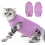 Ademend kattenherstelpak Ontsnappingsbestendig Elastisch-Roze S 4