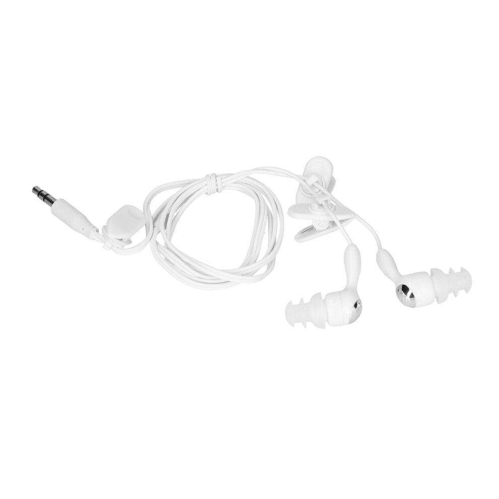 Waterproof Bone Conduction Headphones 3.5Mm Ip68, 90Cm, White 7891377315551