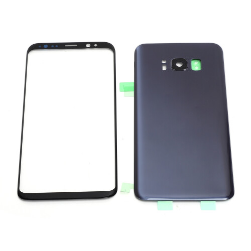 Πίσω γυάλινο κάλυμμα για Samsung Galaxy S8, αντικραδασμική προστασία και γυαλί υψηλής 2