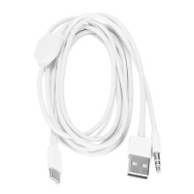 Auxiliary Cable With High Fidelity Audio, MFi Certified Aux Cord For iPhone 16 15 Pro Max iPad iPod Compatible With Lightning Port Devices, Durable De