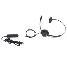 Kiváló minőségű call center headset zajszűrő mikrofonnal, ergonomikus kialakítás az egész napos kényelemért, beépített