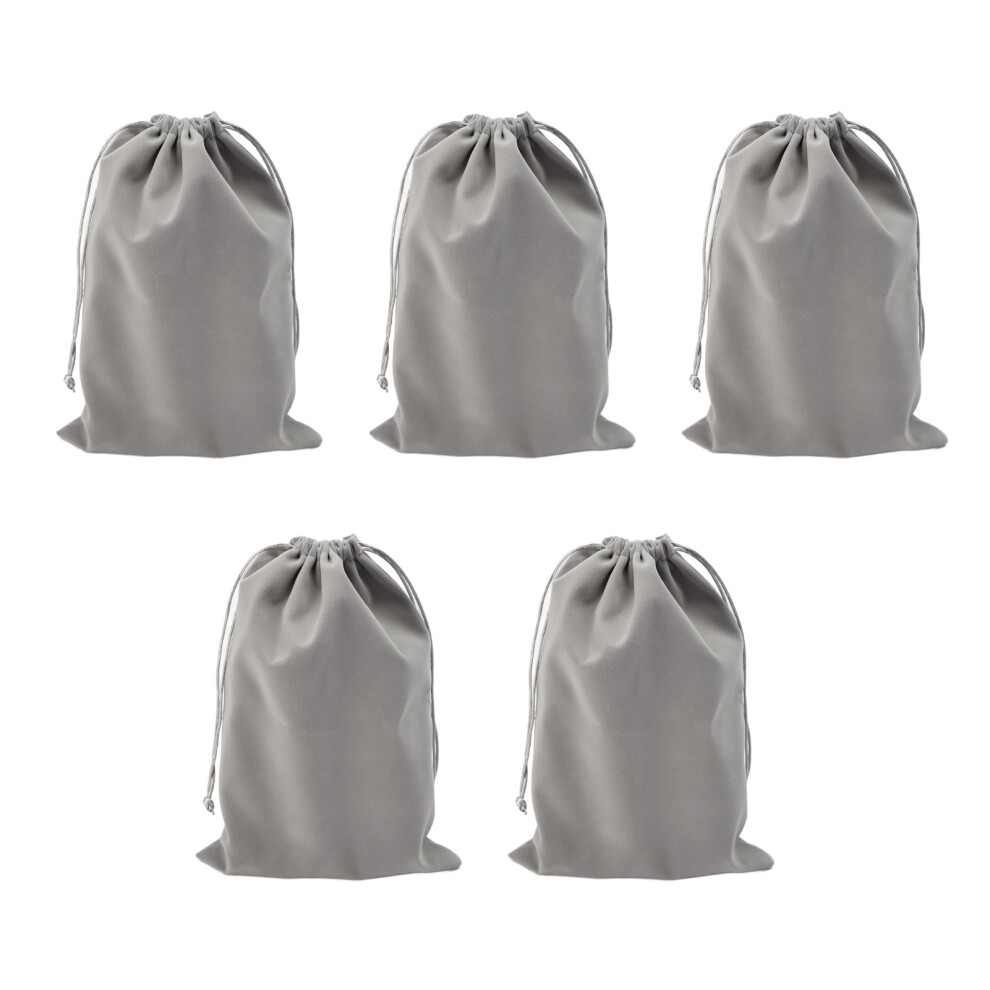 Velvet Drawstring Pouch For Storage And Organization, Velvet Bag With Linen Inner Layer Reusable Sustainable Dust Resistant Gift Packaging Solution Fo 9176269283360