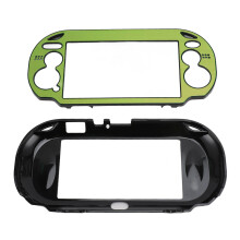 Leichte Schutzhülle aus Aluminiumlegierung für PS Vita PSV1000, kristallklares Hartschalenetui mit sandgestrahlter Oberfläche, hochwertiges