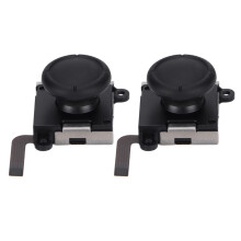 Vervangende joystick voor Nintendo Switch, analoge joystick van hoogwaardig, slijtvast siliconen voor langdurig gebruik, met duimstickkapjes voor een