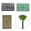 Adjustable Guards for Trees Weather Resistant Materials-Green 7