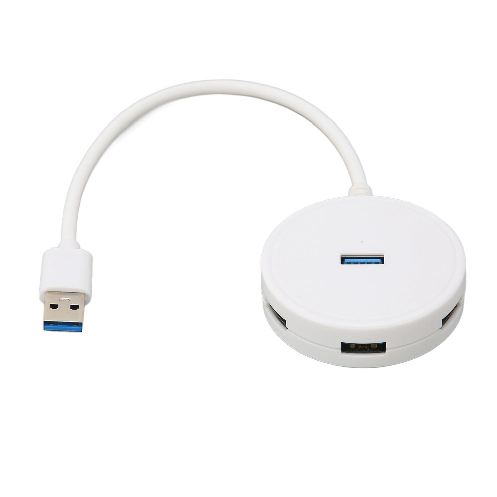 4-Port Usb 3.0 Hub 10Tb, 5Gbps, Windows/Os X/Linux White 8261375813318