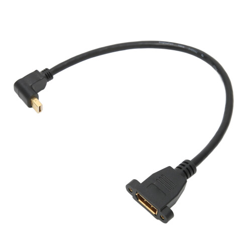 DP-Buchse auf Mini-DP-Stecker, Kabel mit 2